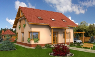 Maison de famille avec chambre au rez-de-chaussée et grenier habitable.